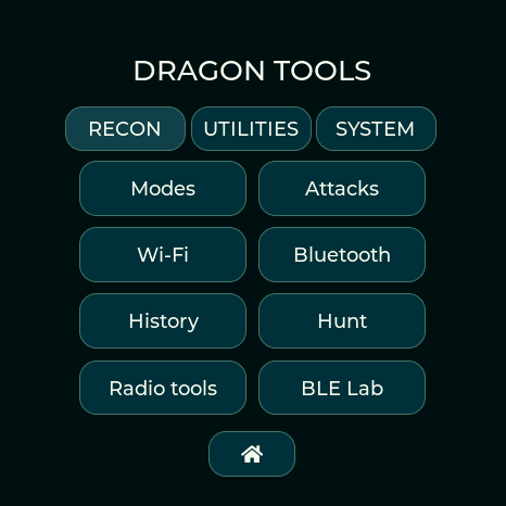 Seeed Studio matching teal and lime tools menu