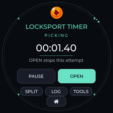 Personal locksport counter