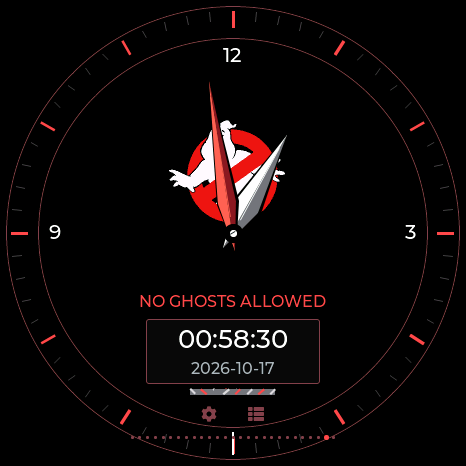 Ghostbusters watch, actual Waveshare framebuffer