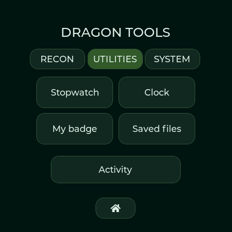 Utilities with Saved files